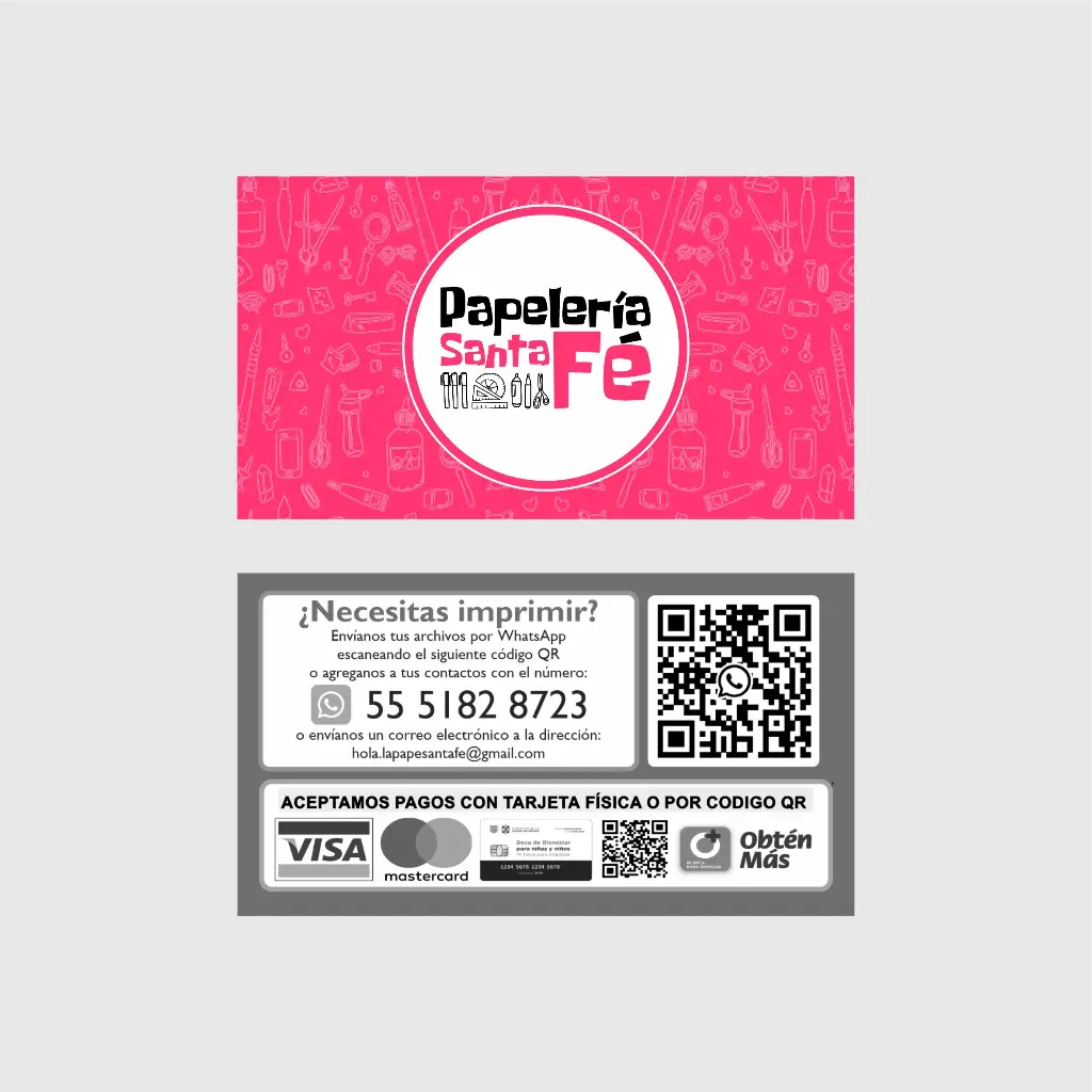 Tarjetas de presentación - Barniz UV