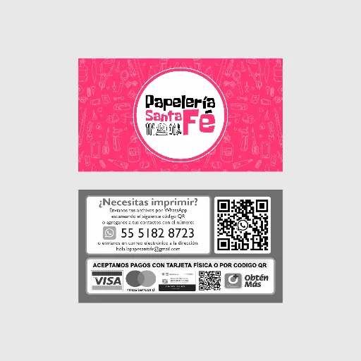 Tarjetas de presentación - Barniz UV
