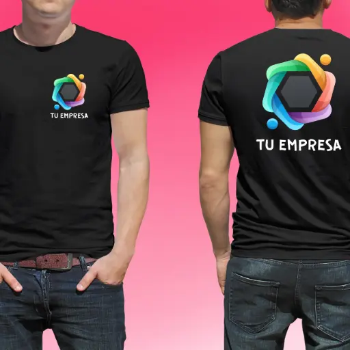 Playeras impresas ambos lados 12 pzas